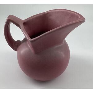 Unmarked Vintage Niloak Pitcher? Mauve